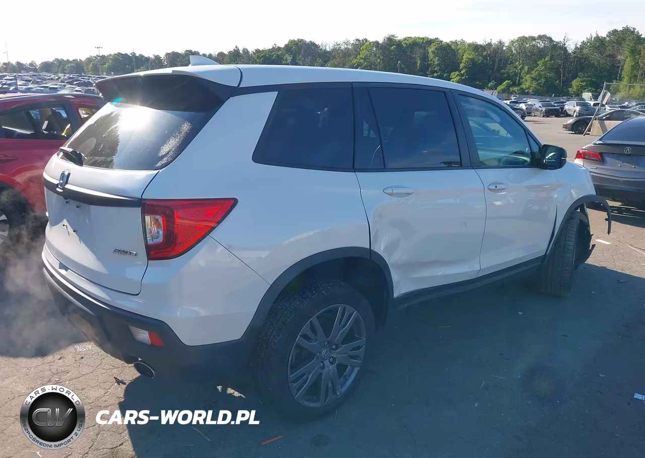 2021 Honda Passport Awd Ex-L VIN:5FNYF8H57MB041765 - 4