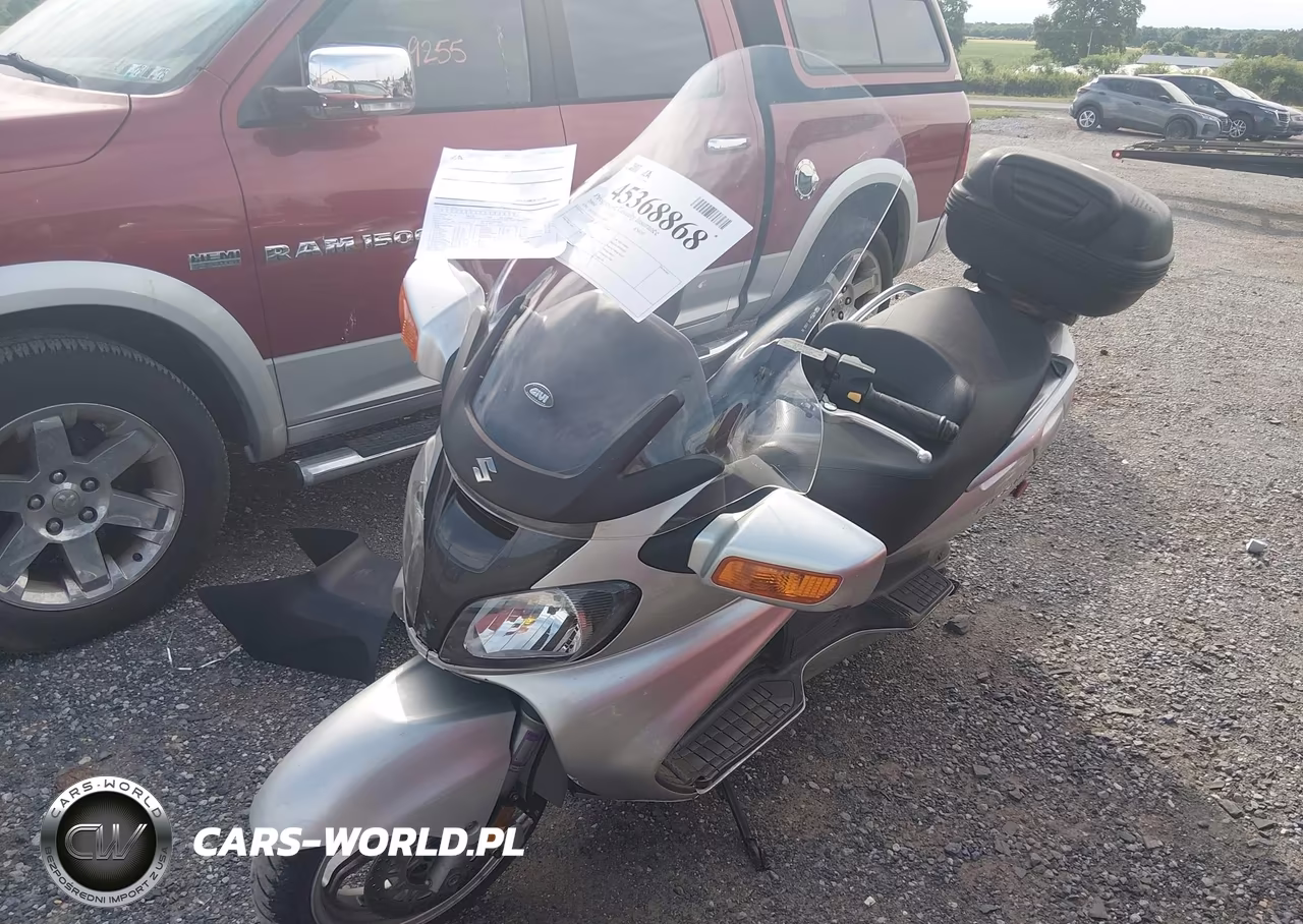 2004 Suzuki An650 K3 VIN:JS1CP51AX42100835 - 2