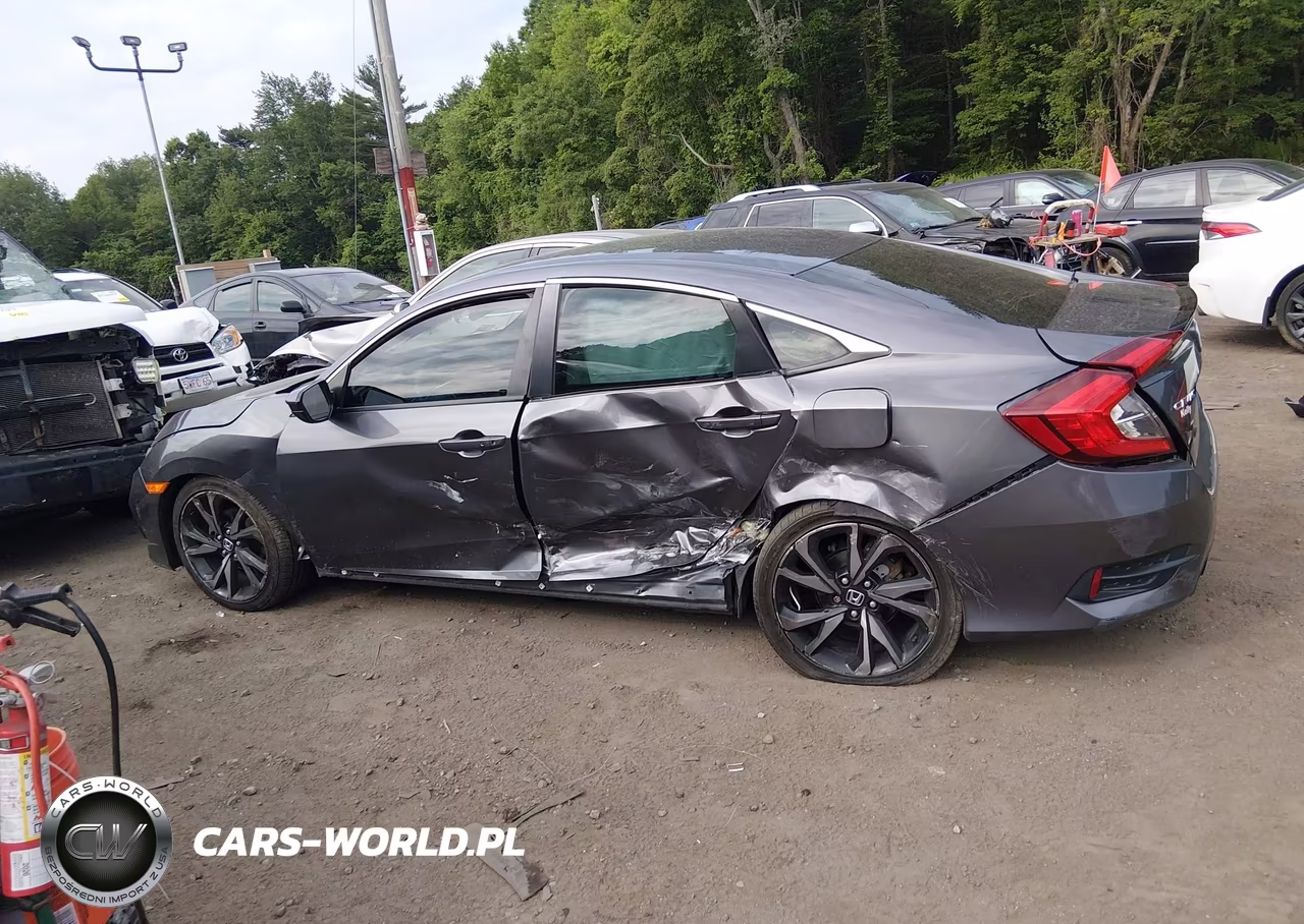 2019 Honda Civic Sport VIN:2HGFC2F87KH546692 - 14