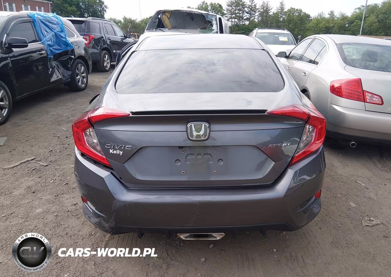2019 Honda Civic Sport VIN:2HGFC2F87KH546692 - 16
