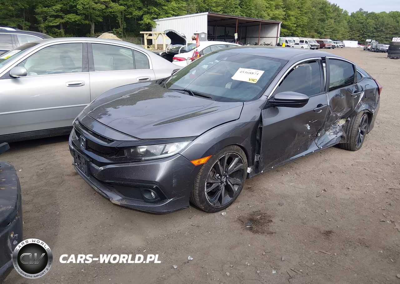 2019 Honda Civic Sport VIN:2HGFC2F87KH546692 - 2