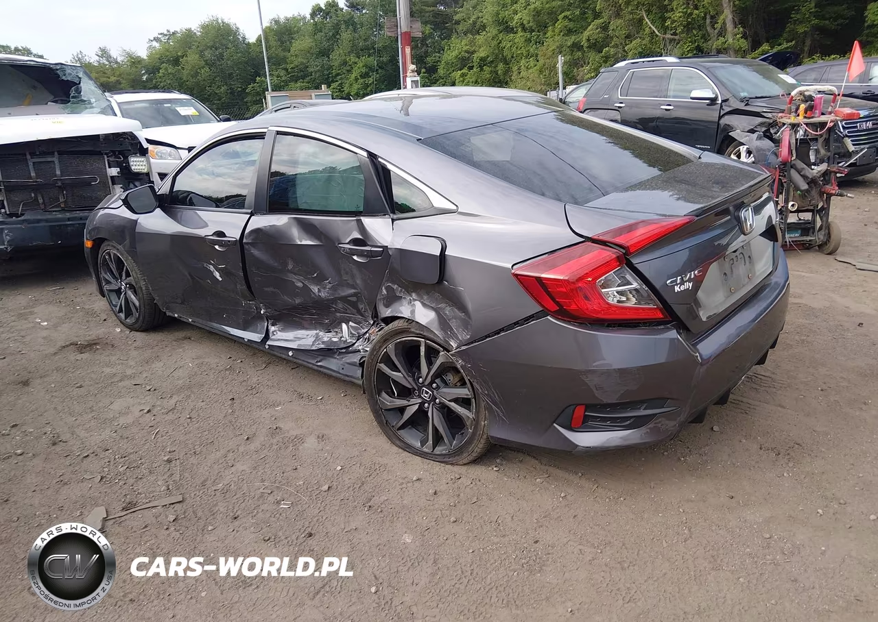 2019 Honda Civic Sport VIN:2HGFC2F87KH546692 - 3
