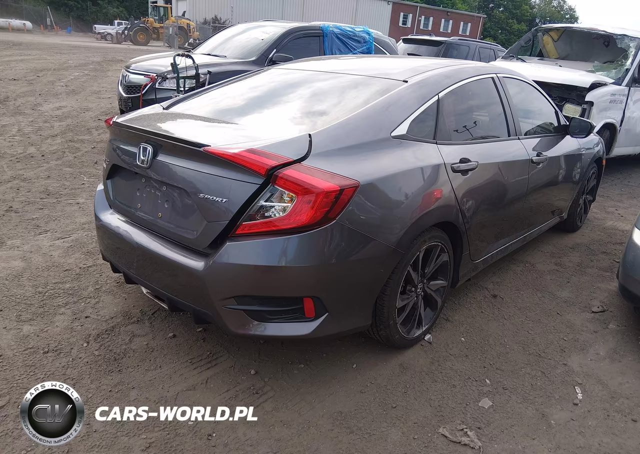 2019 Honda Civic Sport VIN:2HGFC2F87KH546692 - 4