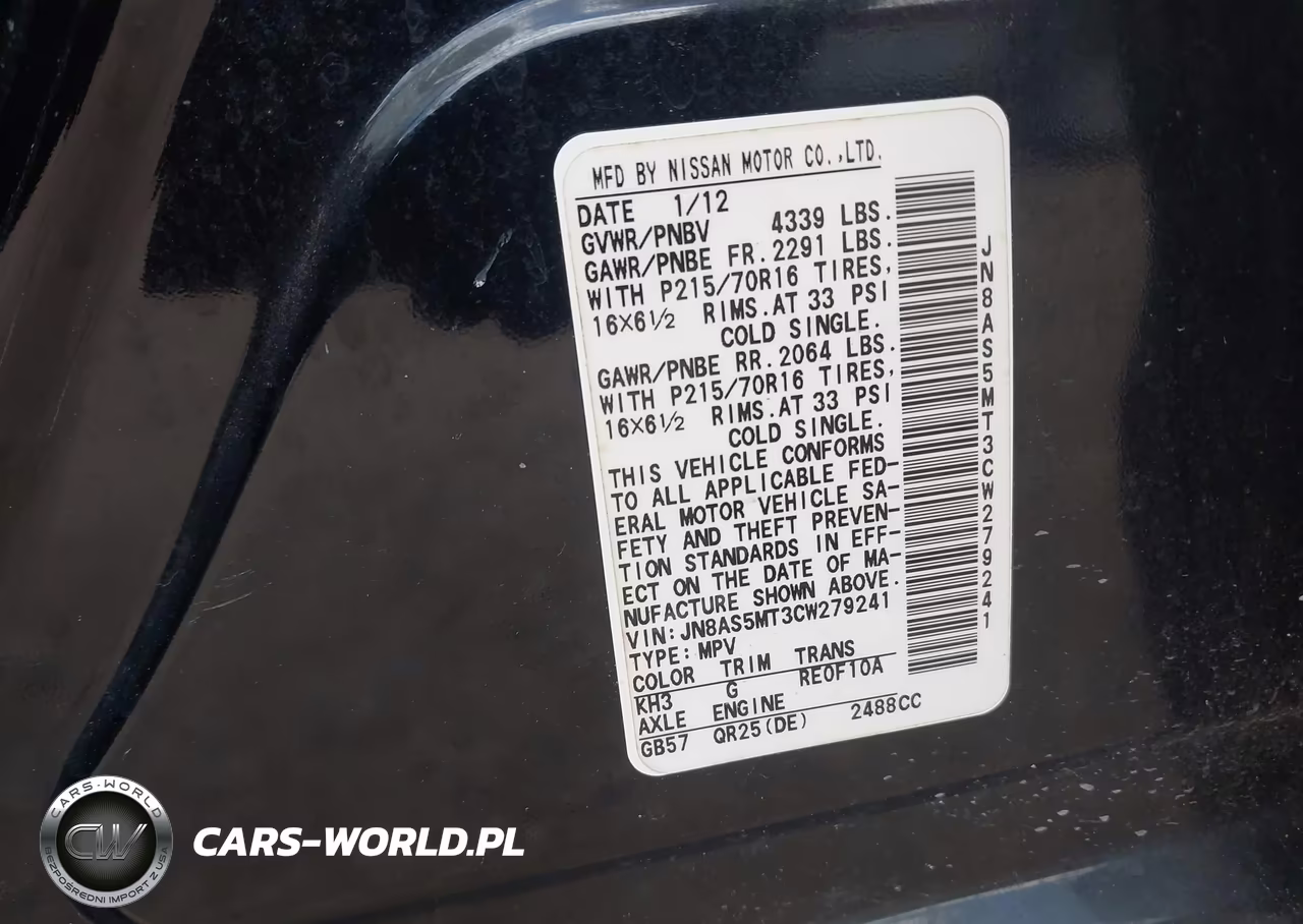 2012 Nissan Rogue S VIN:JN8AS5MT3CW279241 - 9