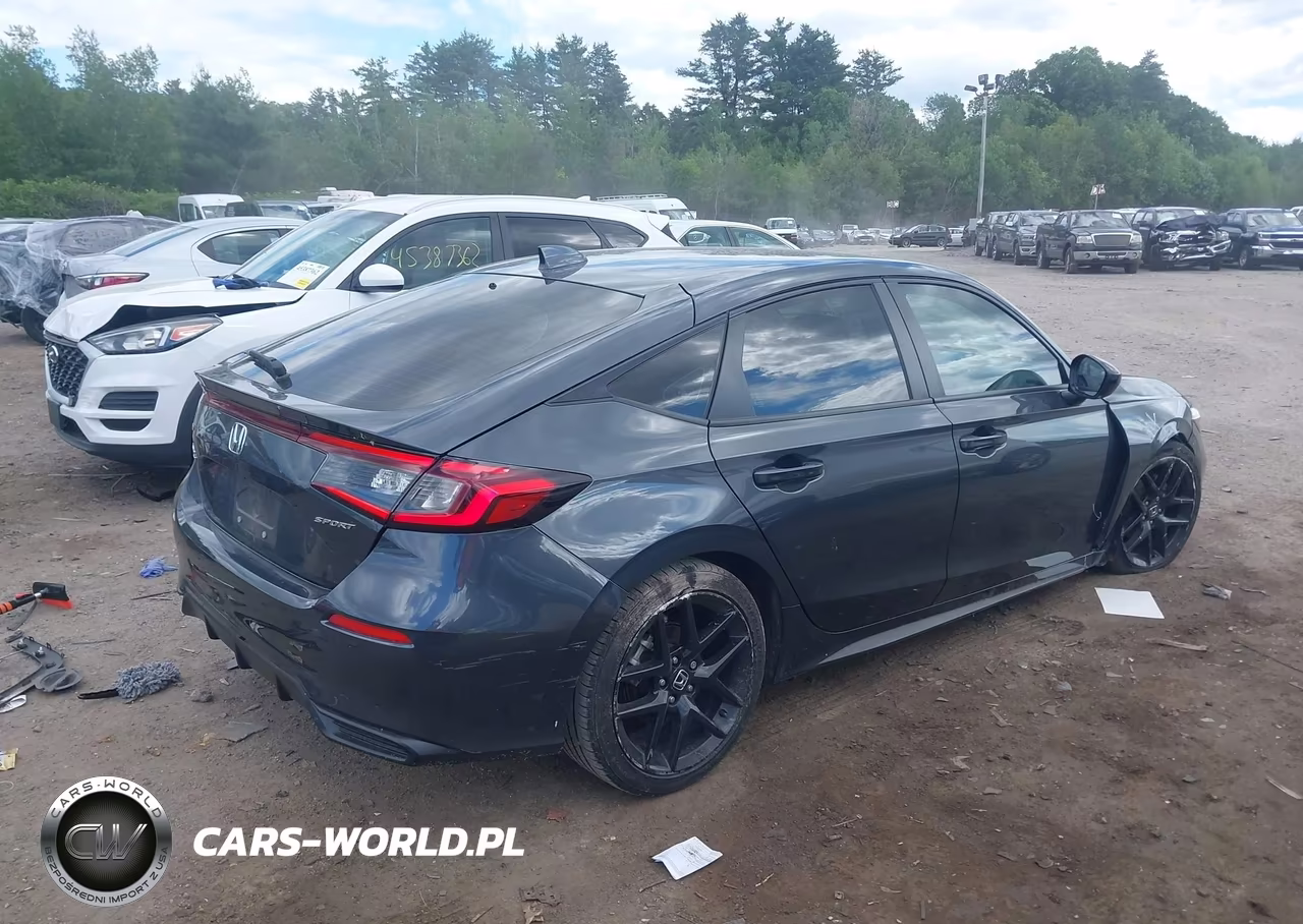 2025 Honda Civic Sedan Sport VIN:19XFL2H84SE019023 - 4