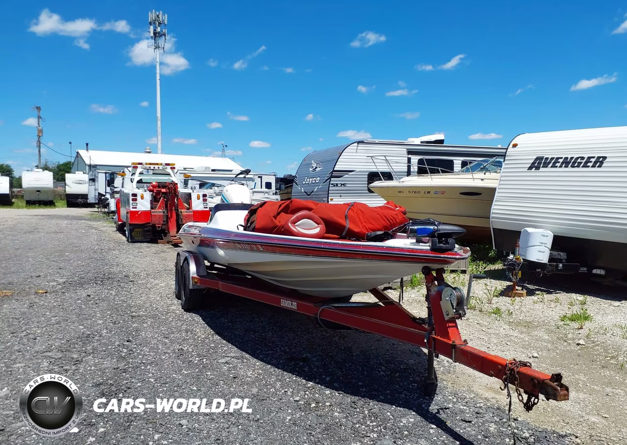 1996 Gambler 20Ft Bass Boat