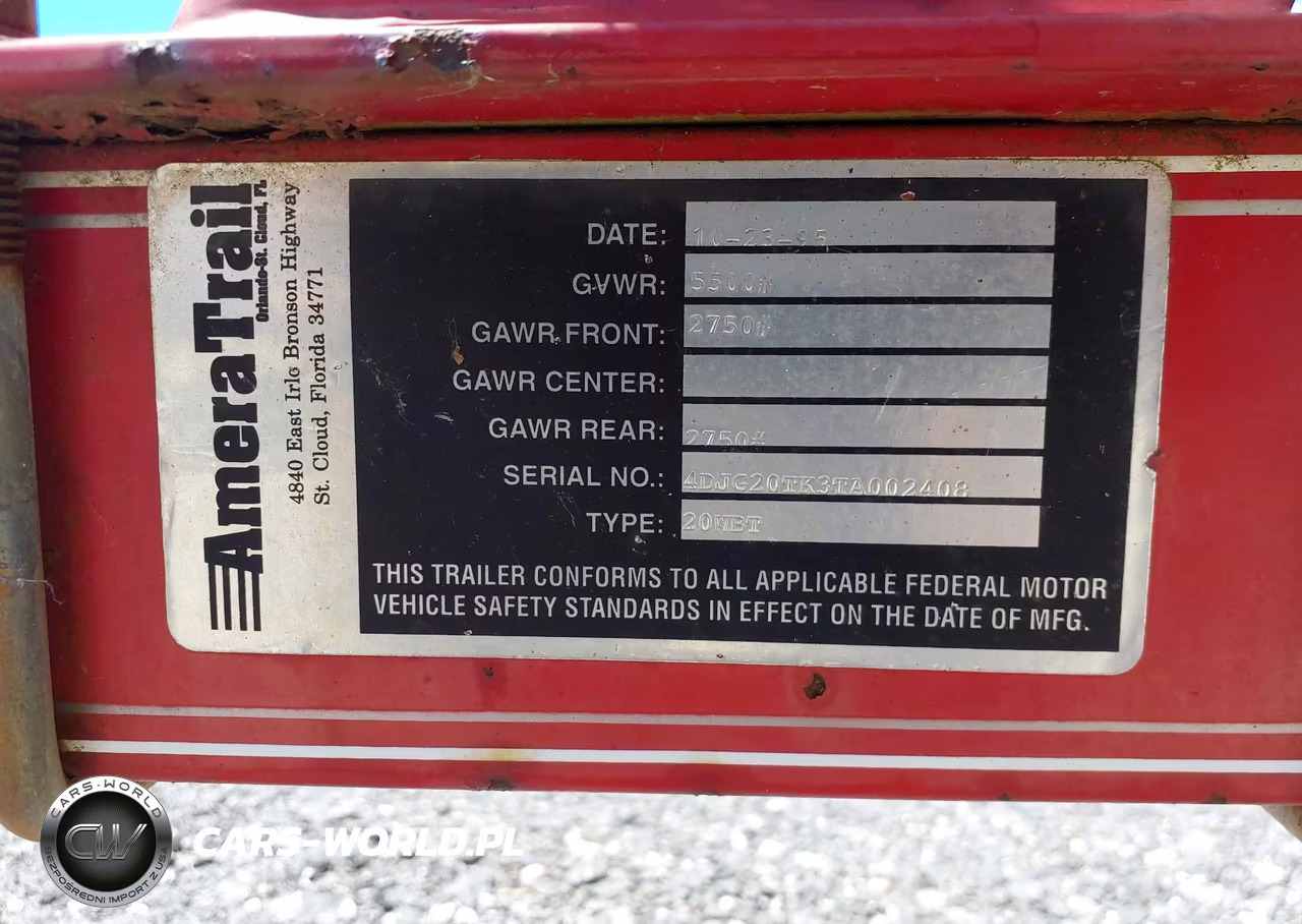 1996 Gambler 20Ft Bass Boat VIN:S0EUS50HJ596 - 12