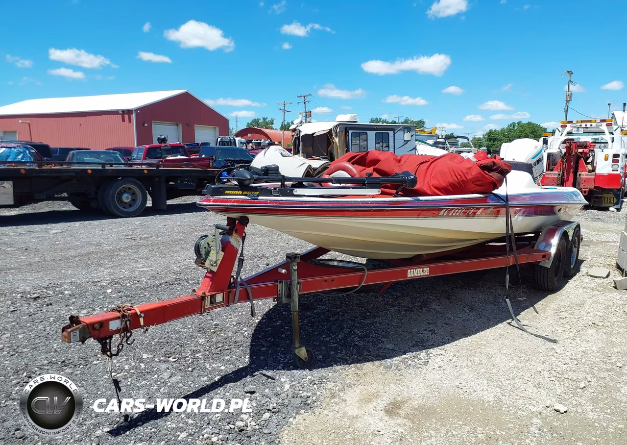 1996 Gambler 20Ft Bass Boat VIN:S0EUS50HJ596 - 2