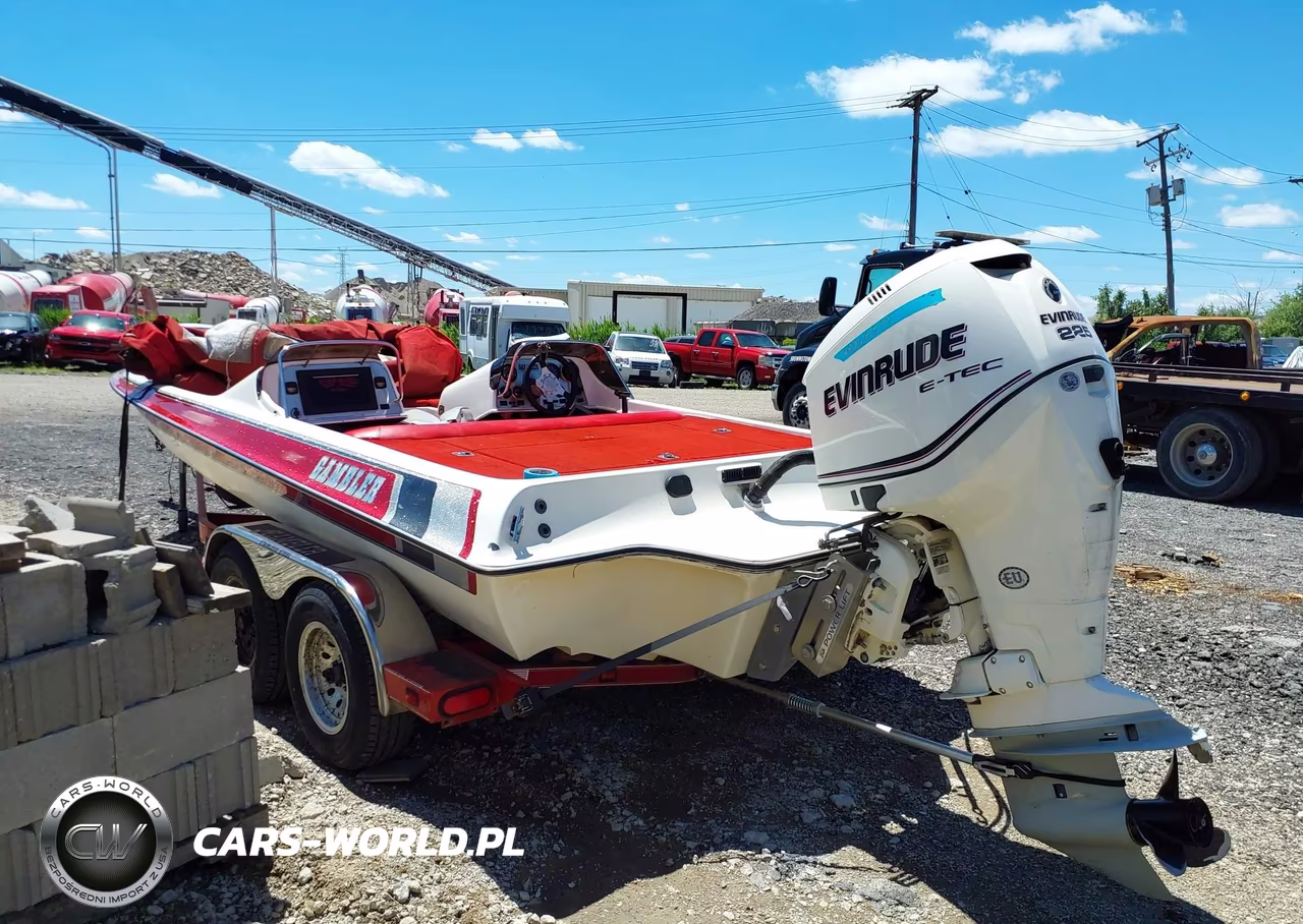1996 Gambler 20Ft Bass Boat VIN:S0EUS50HJ596 - 3