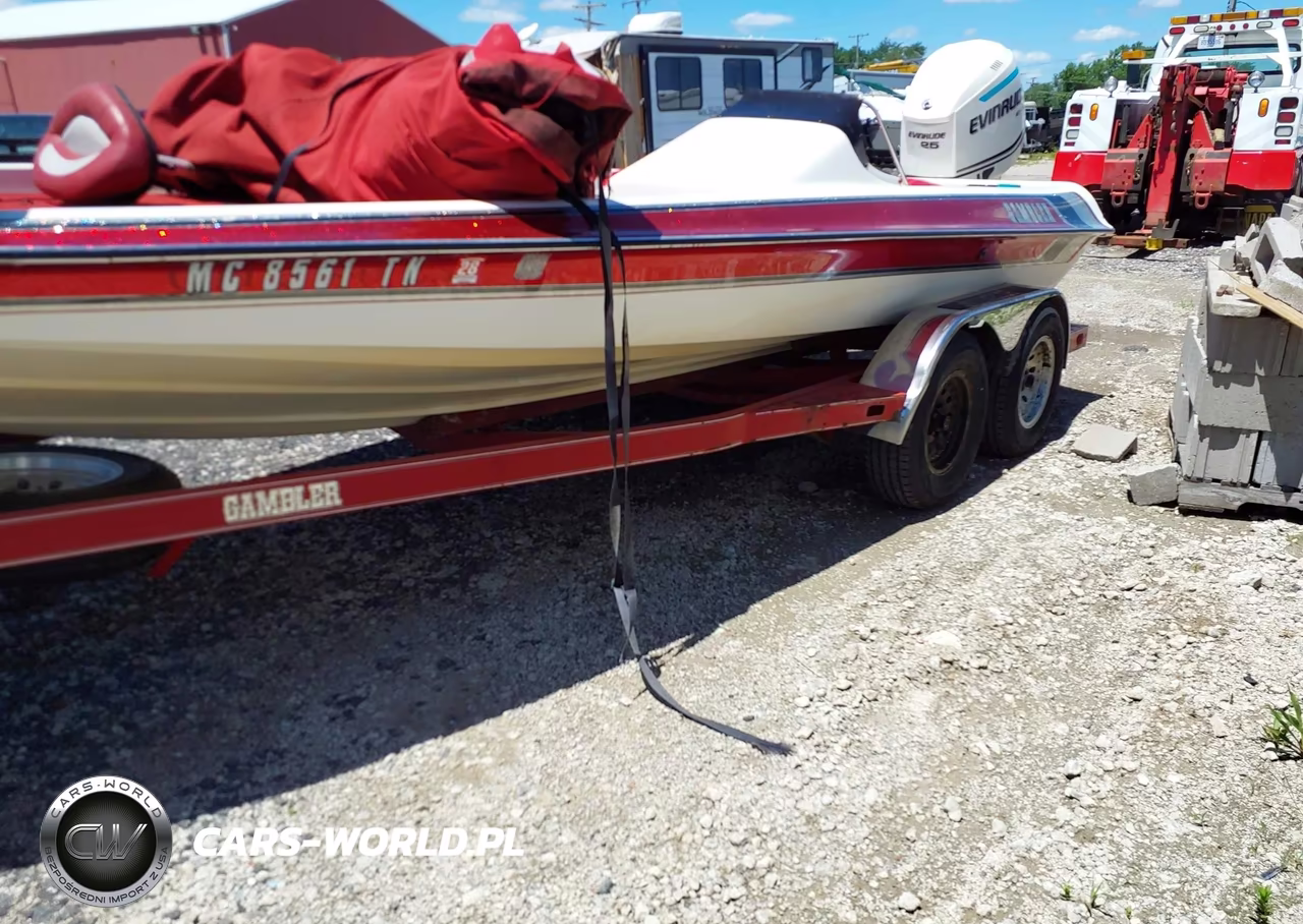 1996 Gambler 20Ft Bass Boat VIN:S0EUS50HJ596 - 6