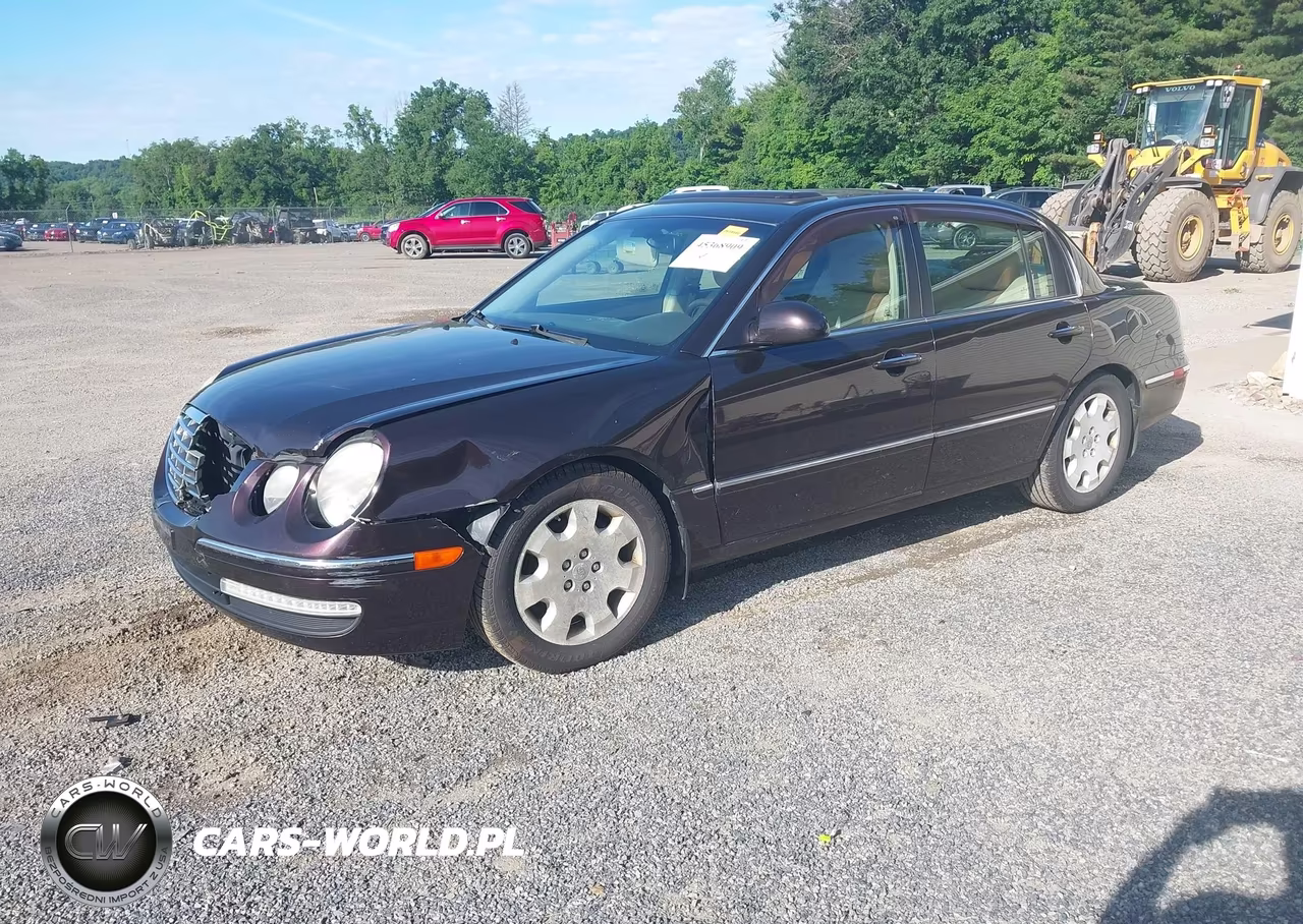 2008 Kia Amanti VIN:KNALD125485160927 - 2