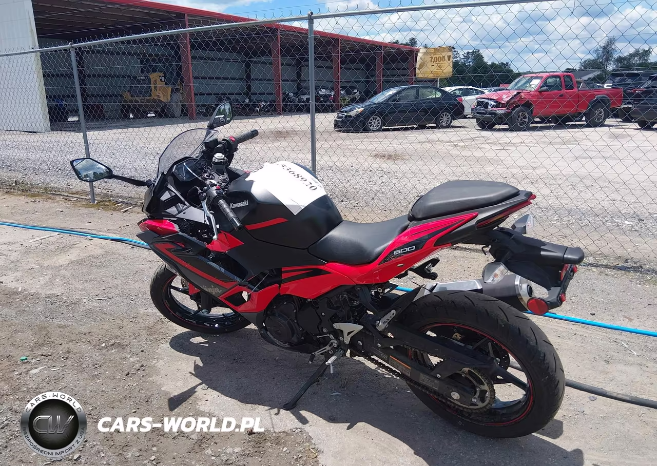 2024 Kawasaki Ex500 VIN:ML5EXGG12RDA30001 - 3