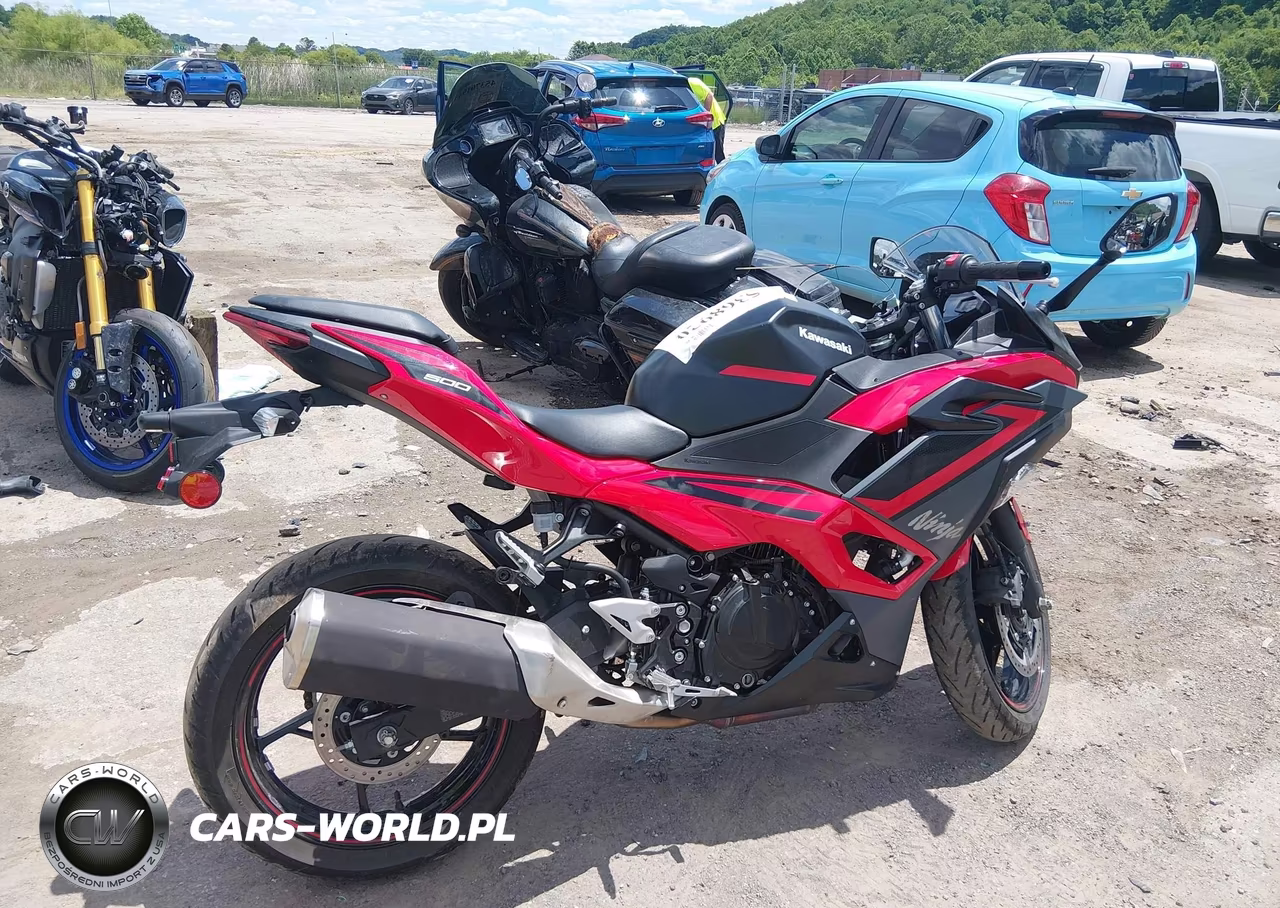 2024 Kawasaki Ex500 VIN:ML5EXGG12RDA30001 - 4