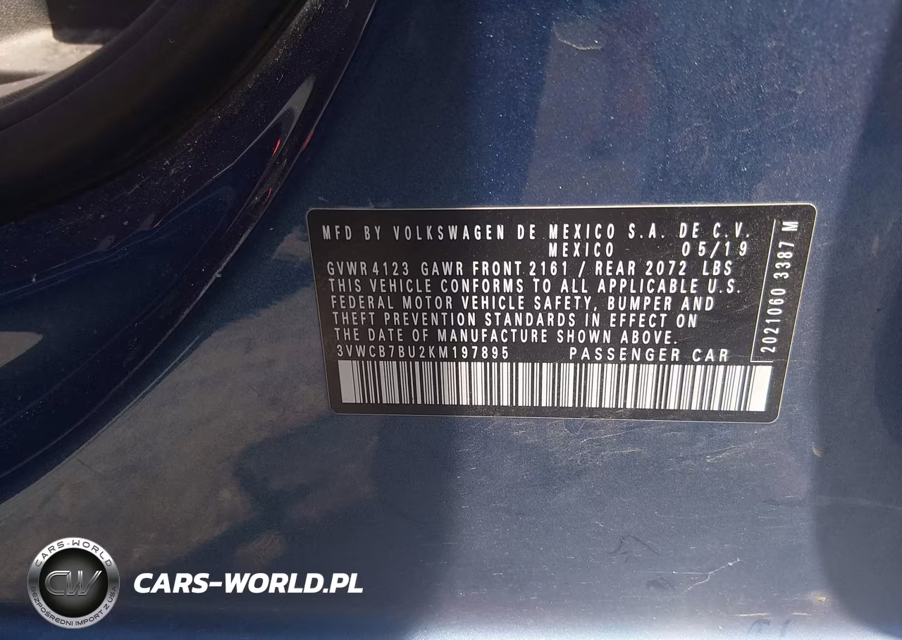 2019 Volkswagen Jetta 1.4T R-Line-1.4T S-1.4T Se VIN:3VWCB7BU2KM197895 - 9