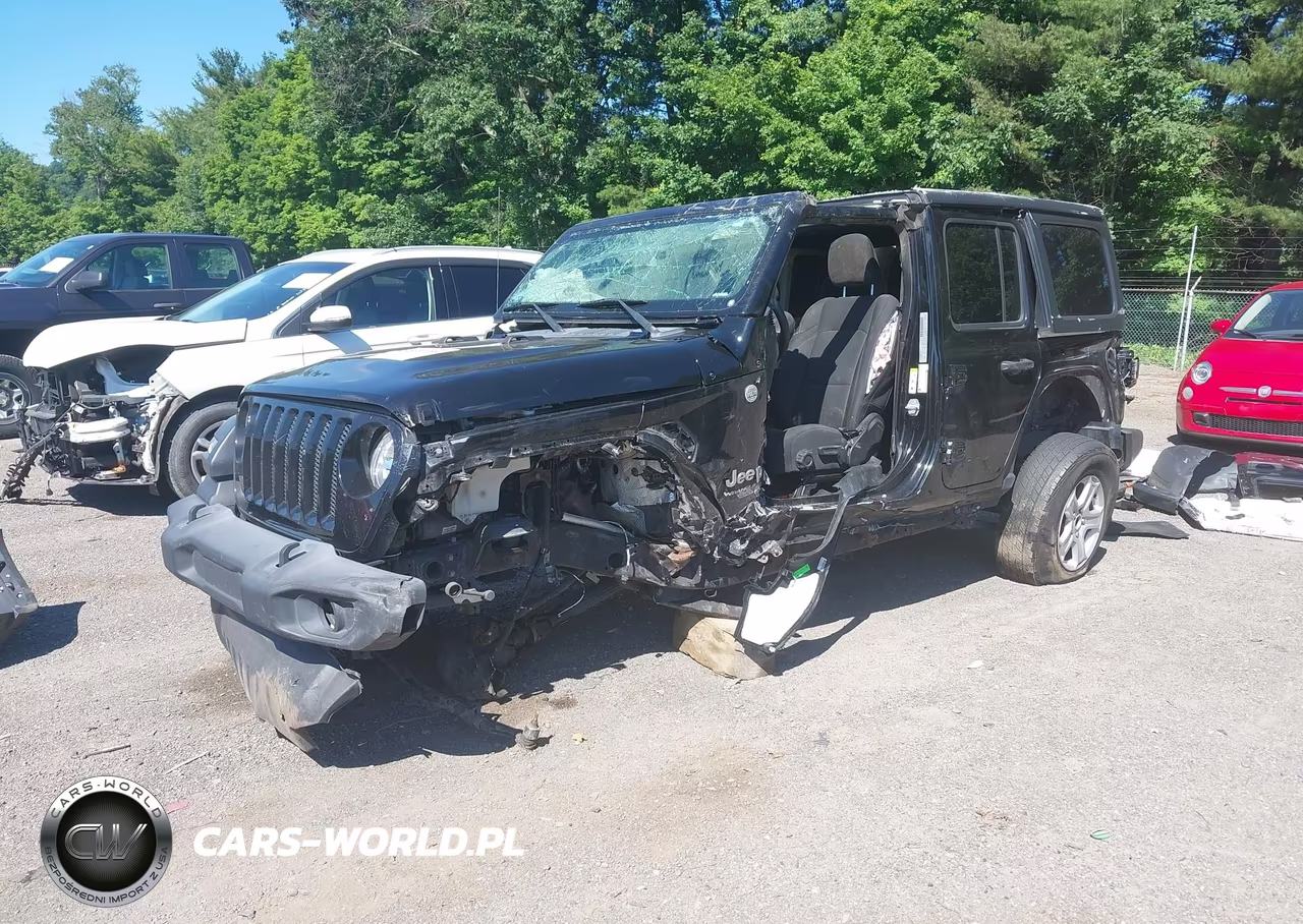 2018 Jeep Wrangler Unlimited Sport S 4X4 VIN:1C4HJXDG5JW196550 - 2
