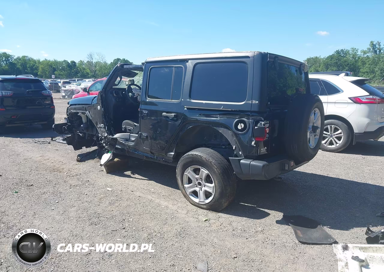 2018 Jeep Wrangler Unlimited Sport S 4X4 VIN:1C4HJXDG5JW196550 - 3
