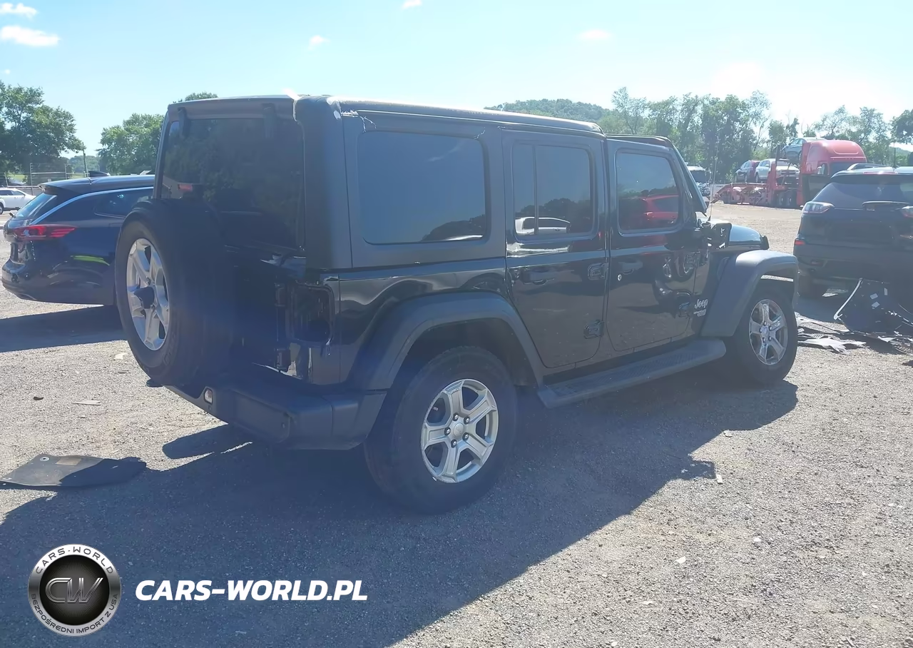 2018 Jeep Wrangler Unlimited Sport S 4X4 VIN:1C4HJXDG5JW196550 - 4