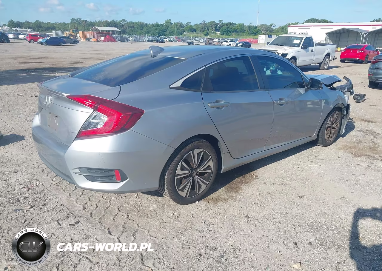 2017 Honda Civic Ex-T VIN:19XFC1F46HE009094 - 4