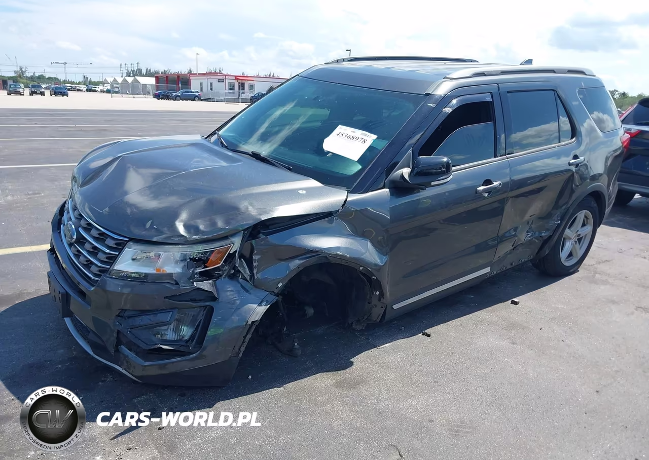 2017 Ford Explorer Xlt VIN:1FM5K8D89HGE18523 - 2