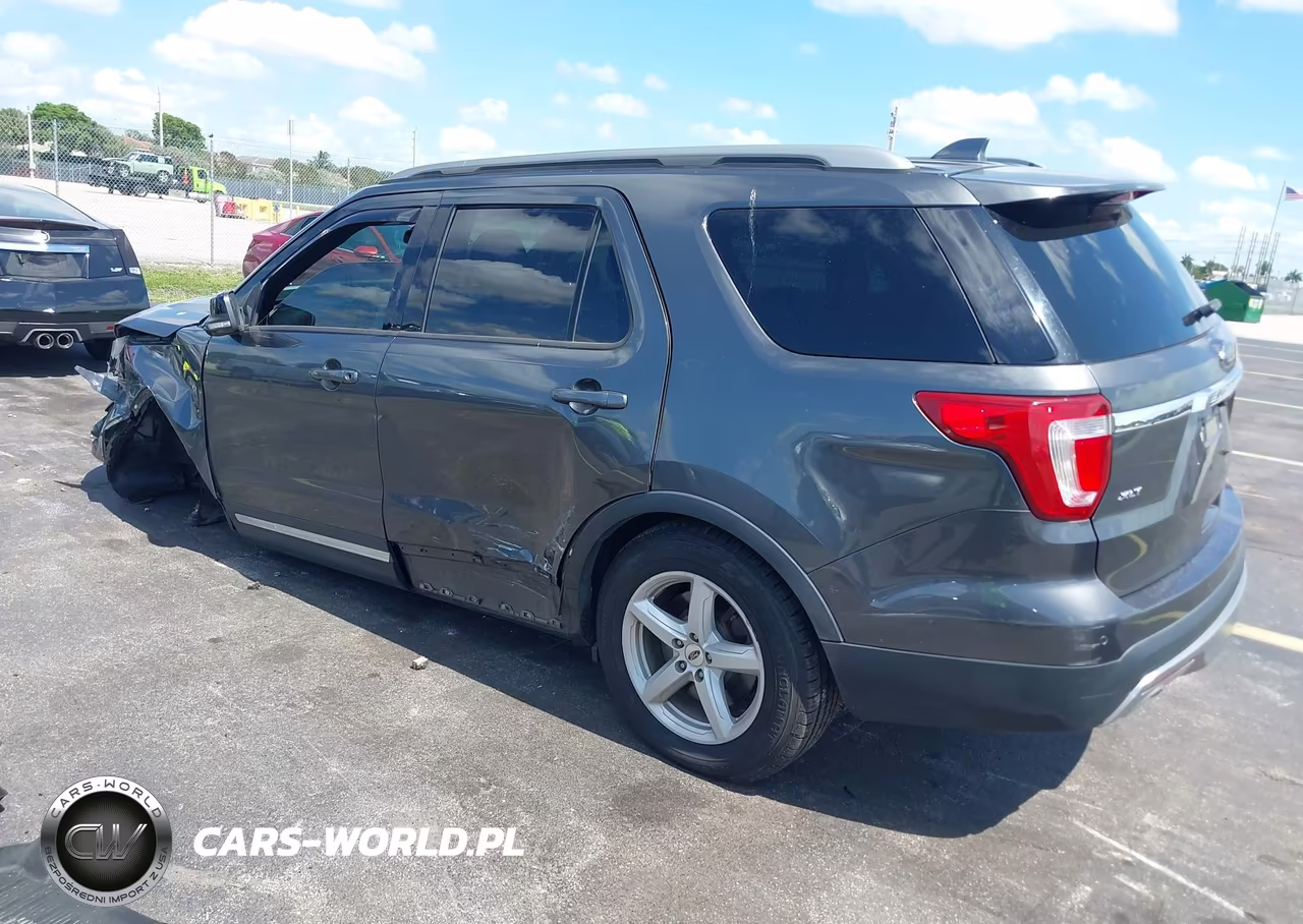 2017 Ford Explorer Xlt VIN:1FM5K8D89HGE18523 - 3
