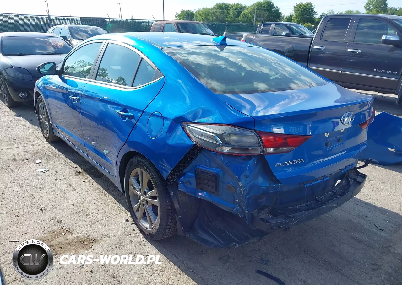 2017 Hyundai Elantra Se VIN:KMHD84LF1HU429066 - 3