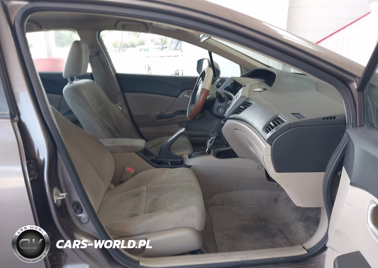 2012 Honda Civic Lx VIN:19XFB2F50CE021297 - 5