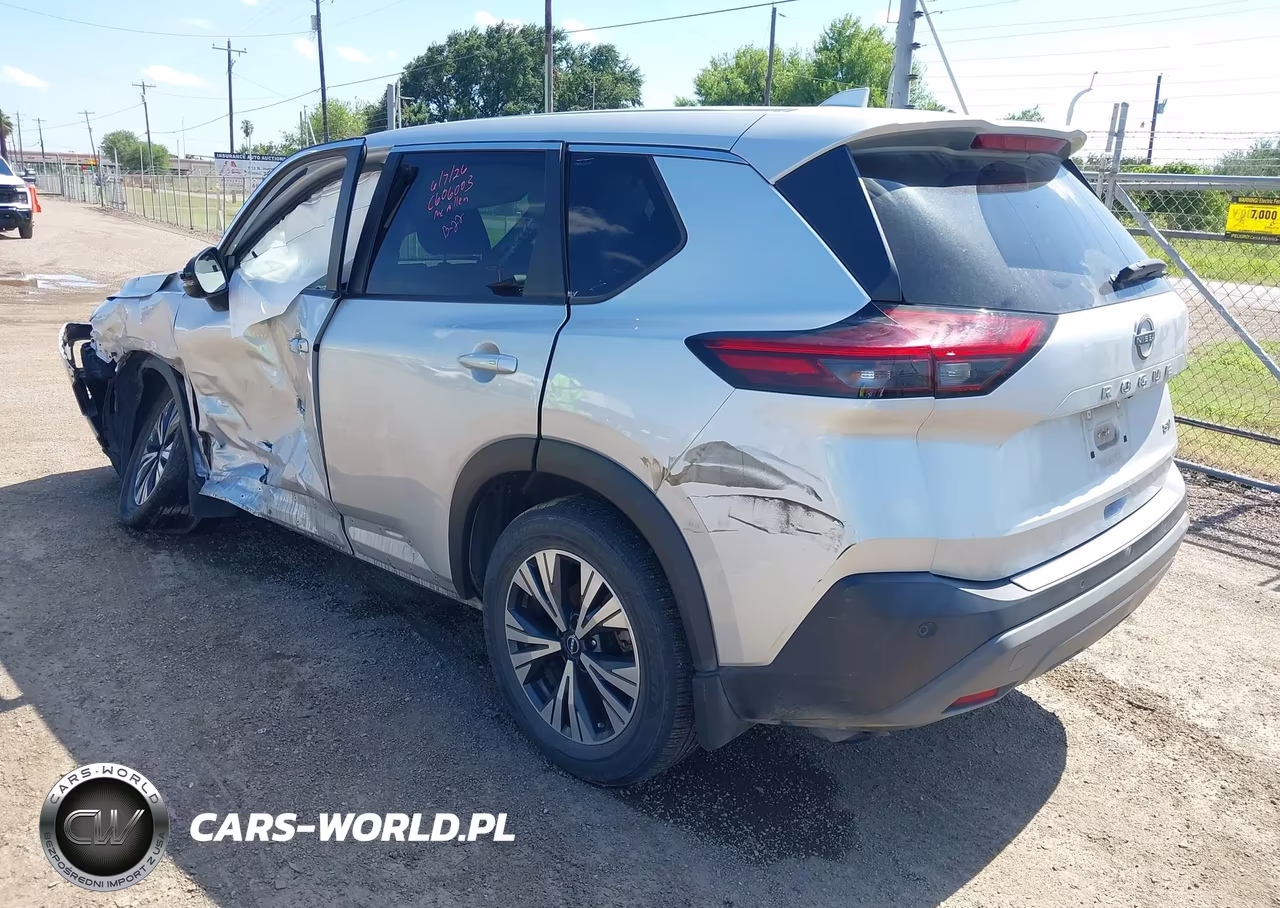 2022 Nissan Rogue Sv Fwd VIN:5N1BT3BA2NC672988 - 3