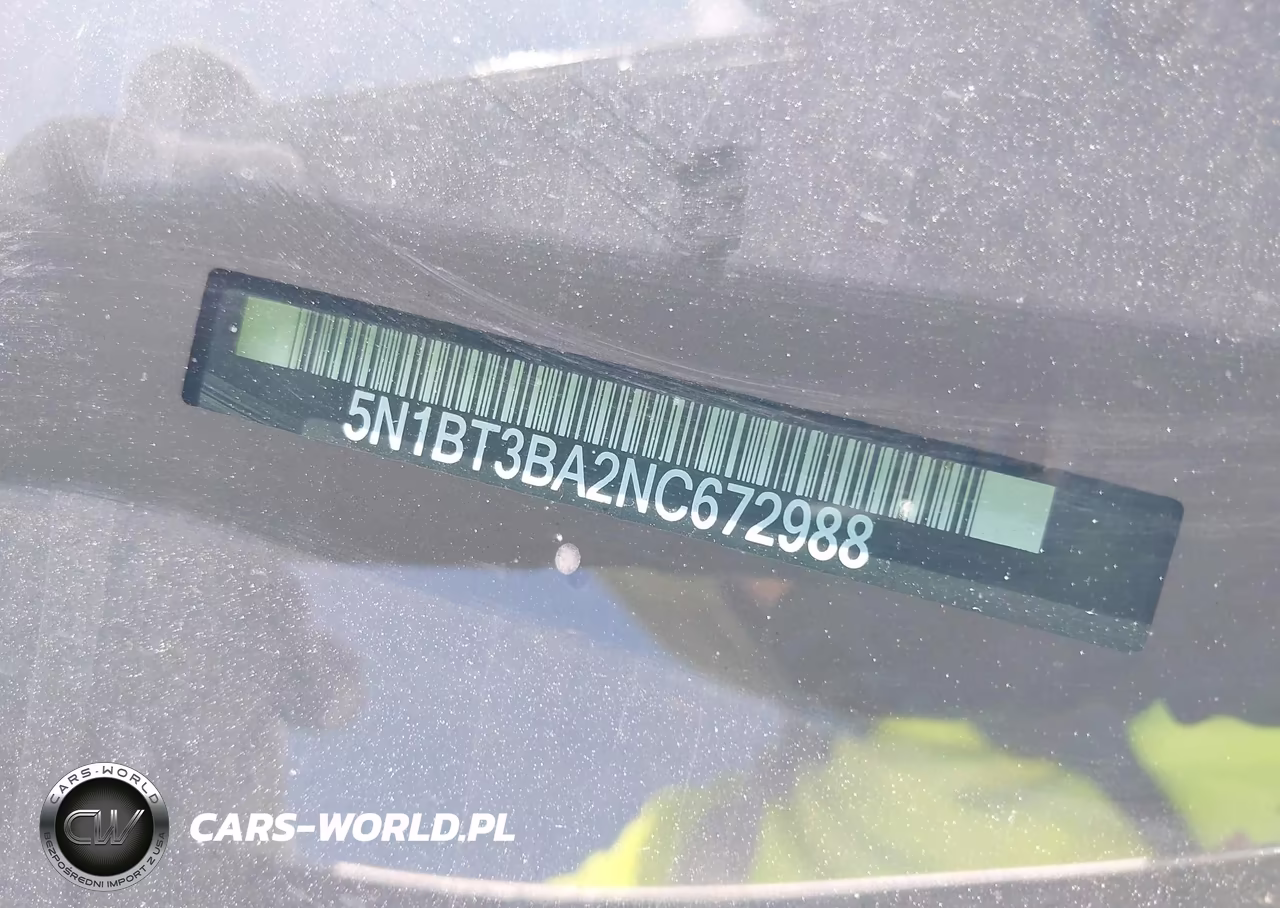2022 Nissan Rogue Sv Fwd VIN:5N1BT3BA2NC672988 - 9