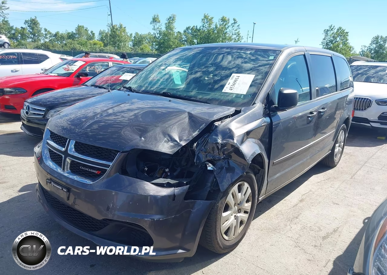 2017 Dodge Grand Caravan Se VIN:2C4RDGBG0HR550279 - 2