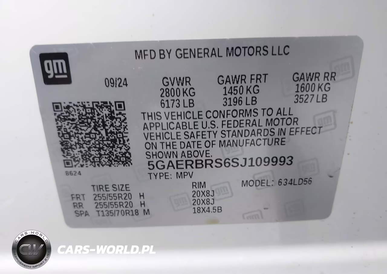 2025 Buick Enclave Sport Touring Fwd VIN:5GAERBRS6SJ109993 - 9