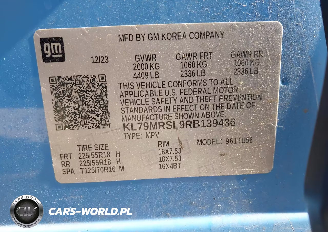 2024 Chevrolet Trailblazer Awd Lt VIN:KL79MRSL9RB139436 - 9