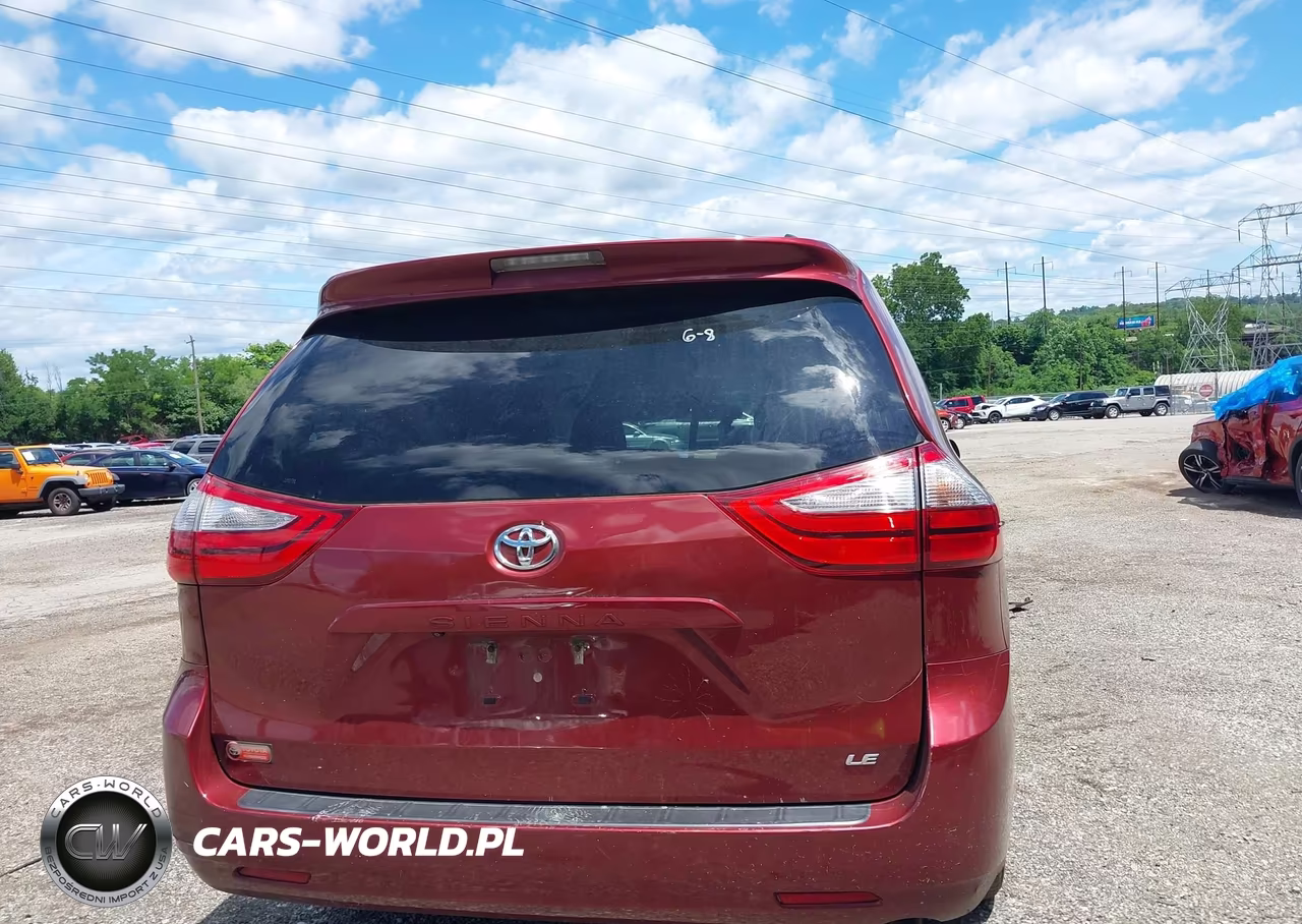 2017 Toyota Sienna Le VIN:5TDKZ3DC1HS789238 - 17
