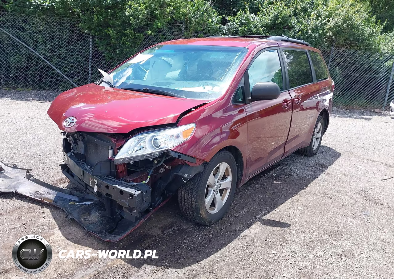 2017 Toyota Sienna Le VIN:5TDKZ3DC1HS789238 - 2