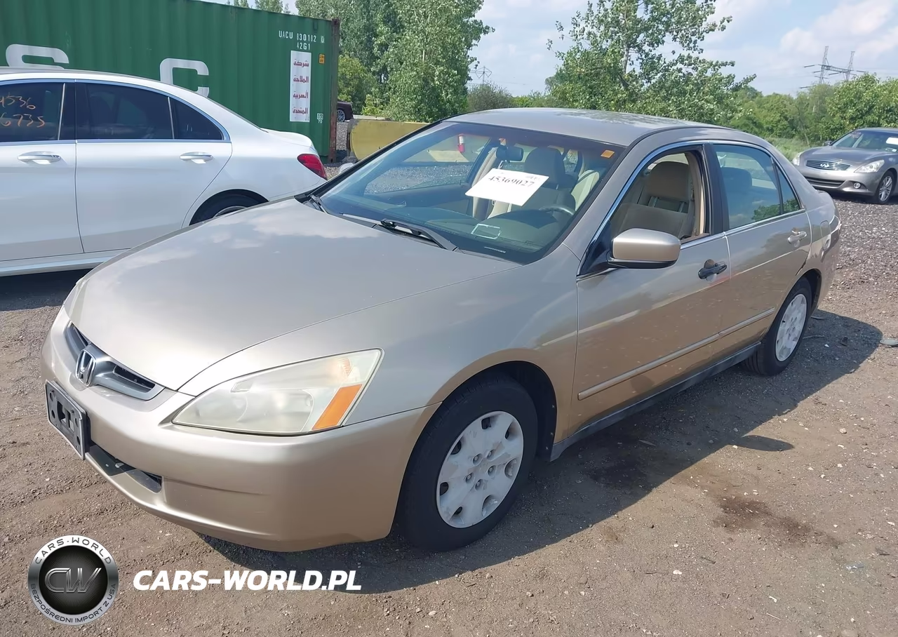 2003 Honda Accord 2.4 Lx VIN:1HGCM56423A047524 - 2
