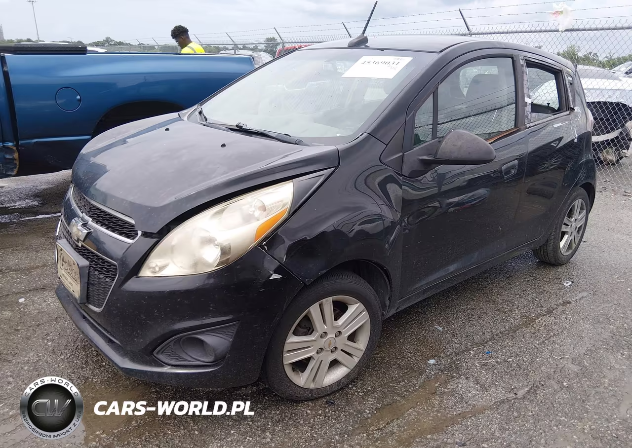 2013 Chevrolet Spark 1Lt Auto VIN:KL8CD6S98DC510786 - 2