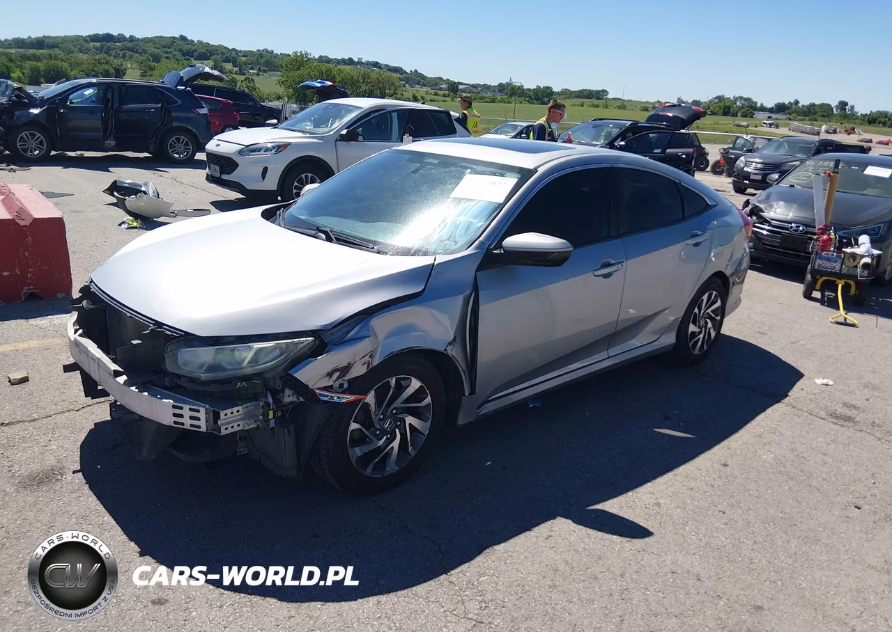 2018 Honda Civic Ex VIN:2HGFC2F74JH595158 - 2