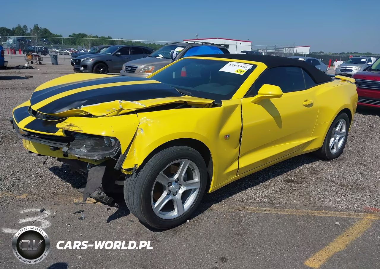 2017 Chevrolet Camaro 1Lt VIN:1G1FA3DS9H0159107 - 2