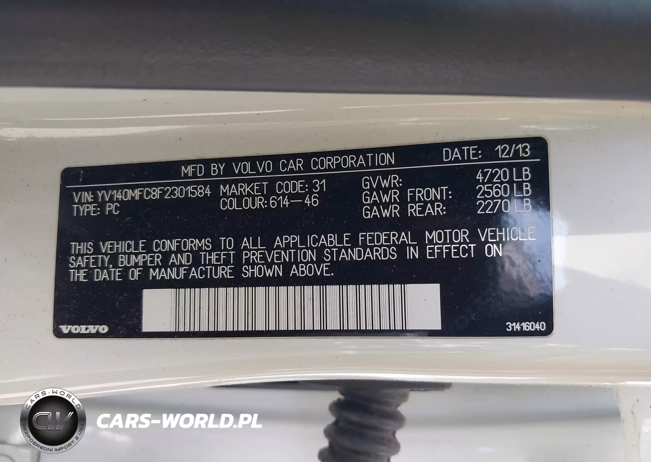 2015 Volvo S60 T5 Premier Plus VIN:YV140MFC8F2301584 - 9