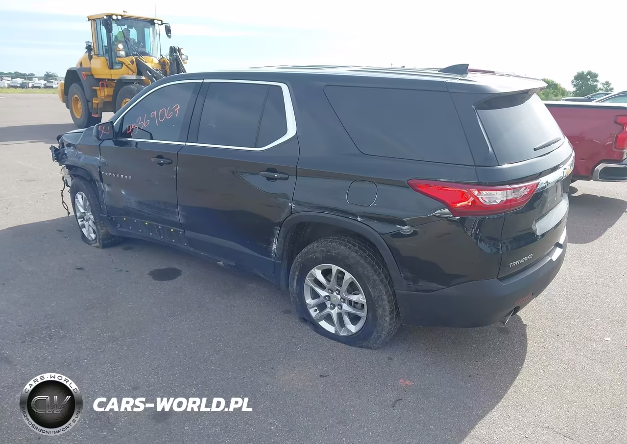2020 Chevrolet Traverse Fwd Ls VIN:1GNERFKW3LJ143448 - 3