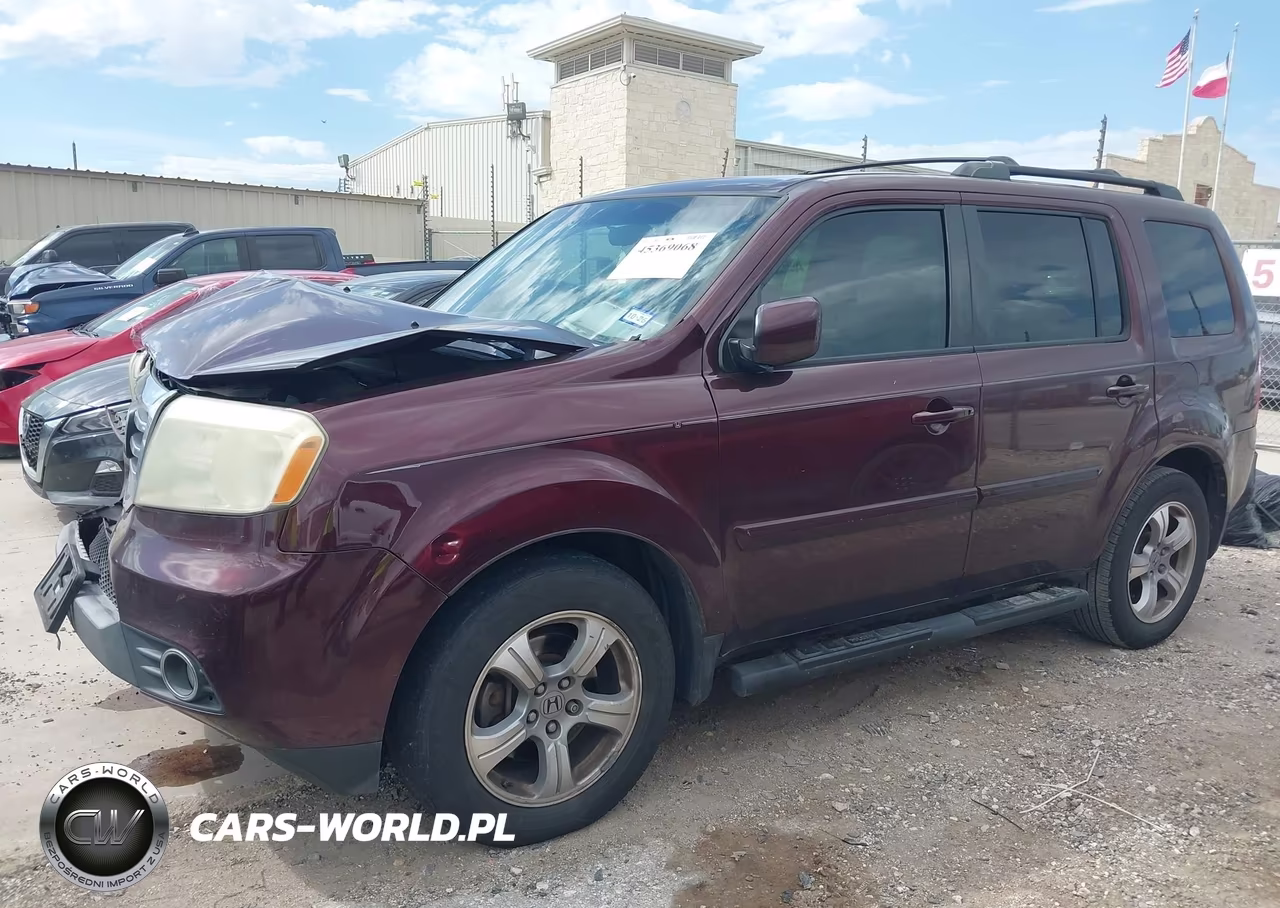 2014 Honda Pilot Ex VIN:5FNYF3H48EB011931 - 2