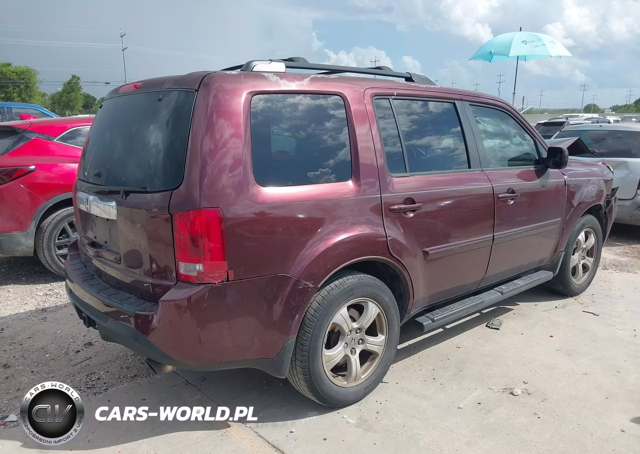 2014 Honda Pilot Ex VIN:5FNYF3H48EB011931 - 4