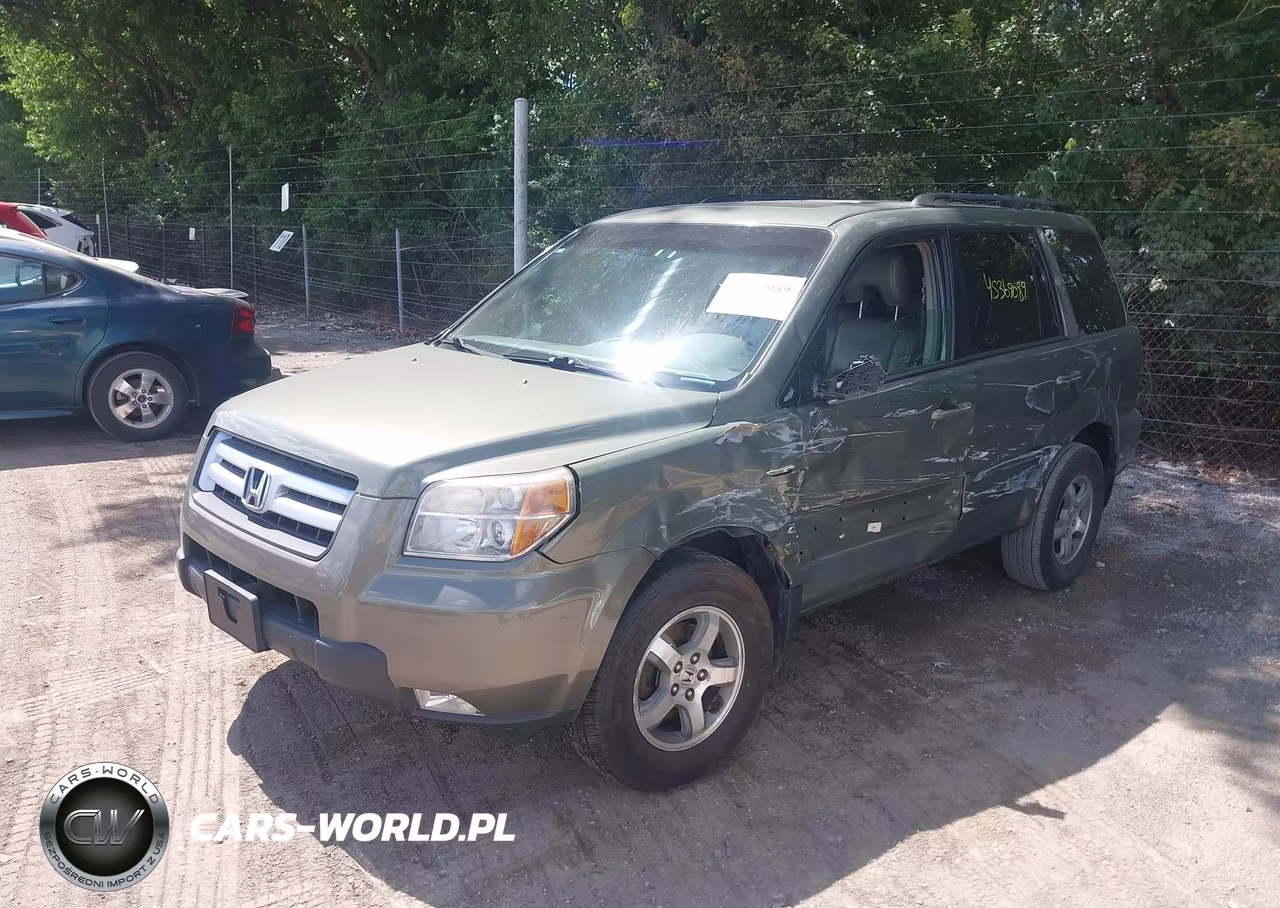 2007 Honda Pilot Ex-L VIN:5FNYF18657B002984 - 2