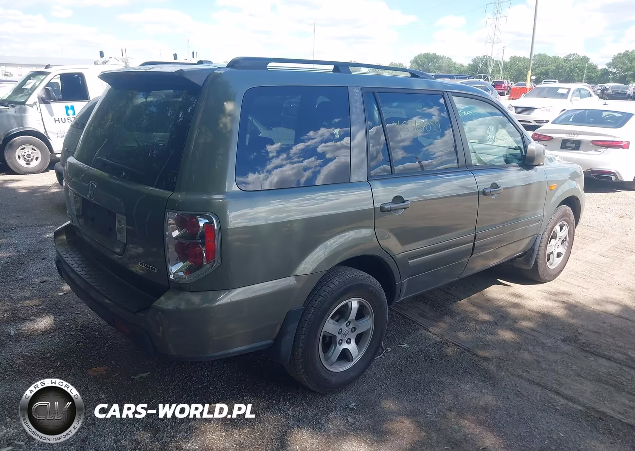 2007 Honda Pilot Ex-L VIN:5FNYF18657B002984 - 4