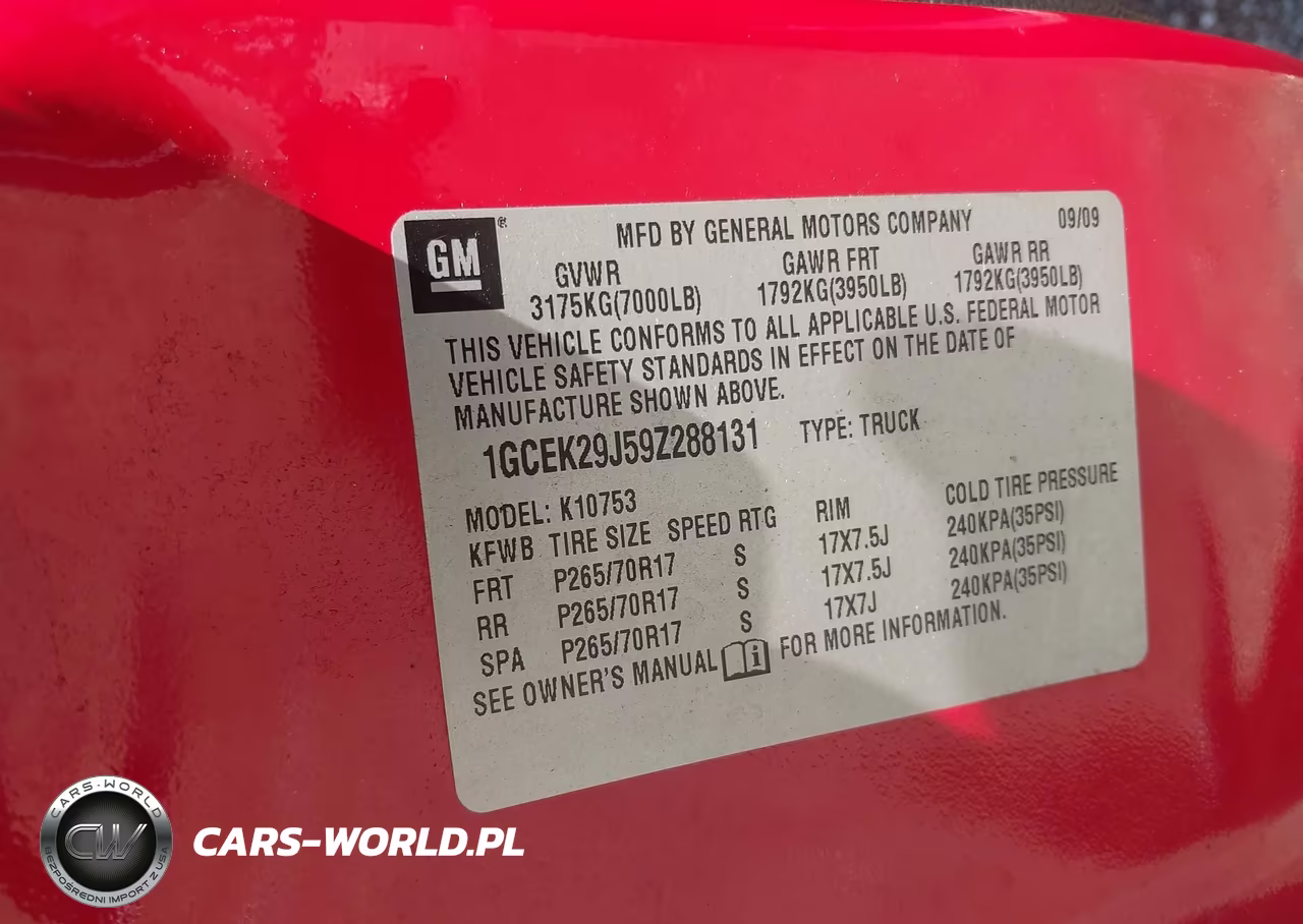 2009 Chevrolet Silverado 1500 Lt VIN:1GCEK29J59Z288131 - 9