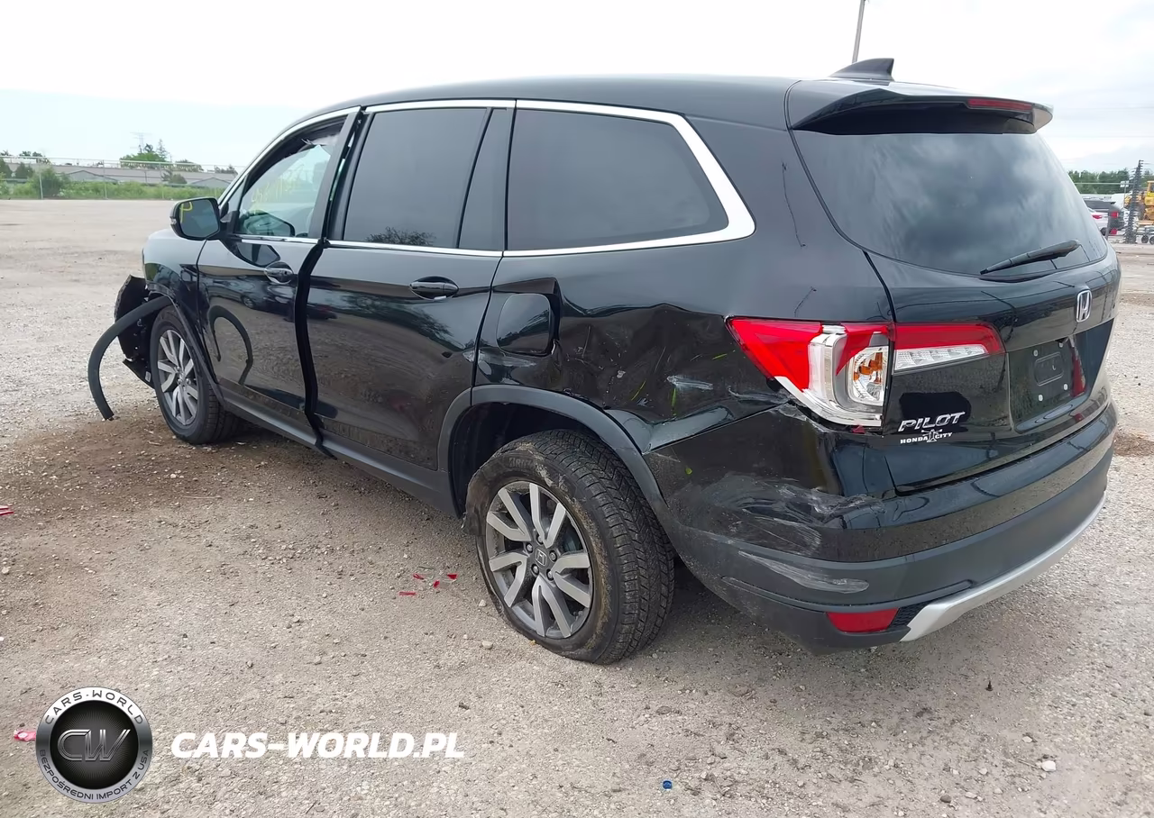 2020 Honda Pilot Awd Ex-L VIN:5FNYF6H54LB040463 - 3