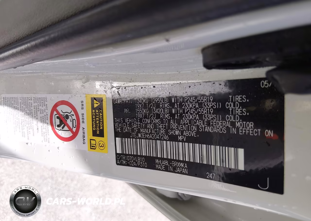 2010 Toyota Highlander Hybrid Limited V6 VIN:JTEJW3EH6A2047246 - 9