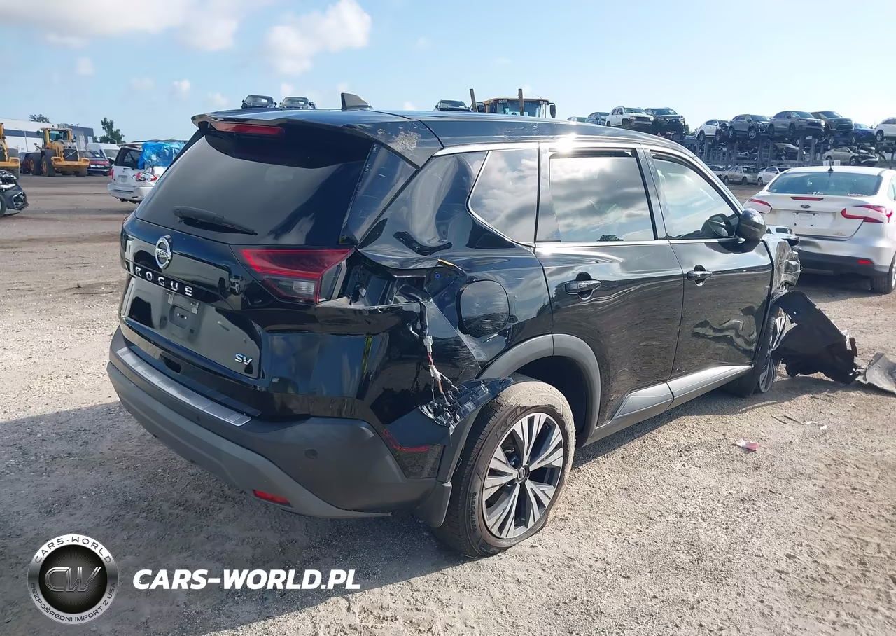 2021 Nissan Rogue Sv Fwd VIN:5N1AT3BA7MC693894 - 4