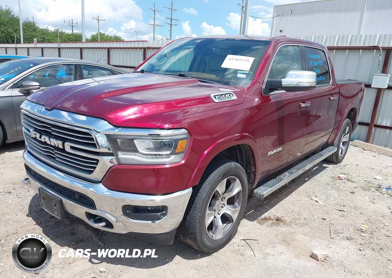 2019 Ram 1500 Laramie 4X4 5'7 Box VIN:1C6SRFJT0KN597092 - 2