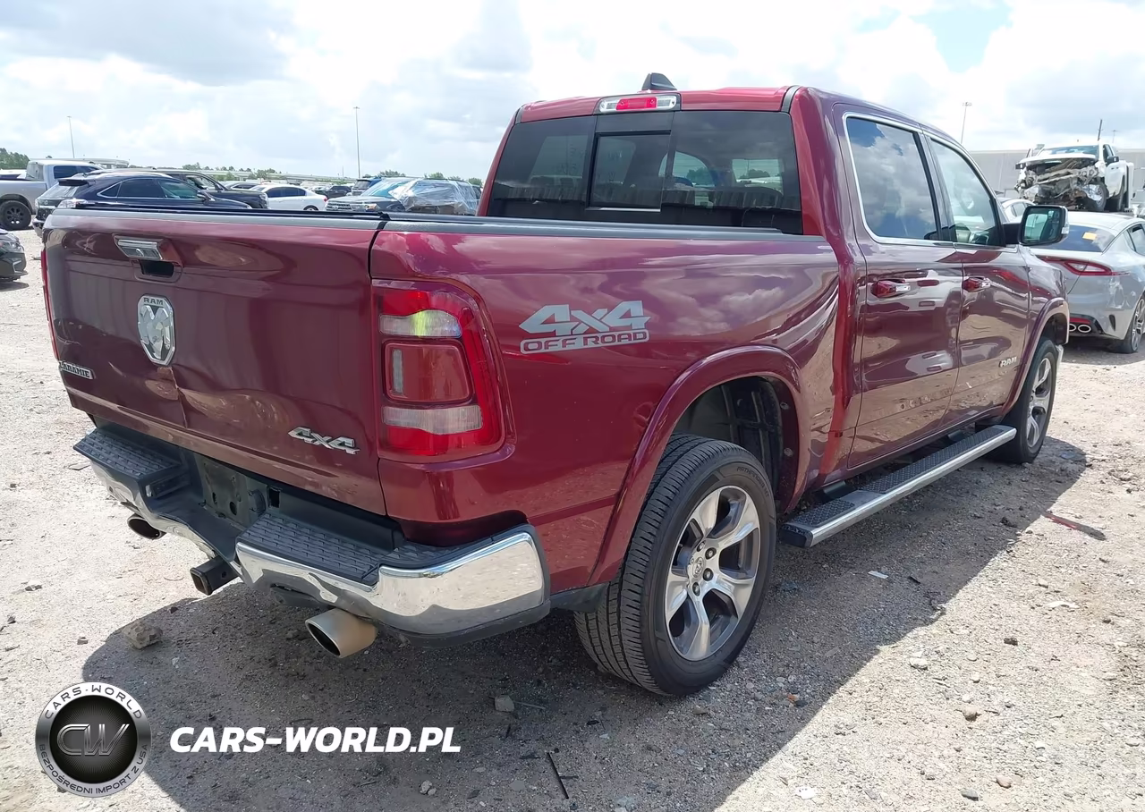 2019 Ram 1500 Laramie 4X4 5'7 Box VIN:1C6SRFJT0KN597092 - 4