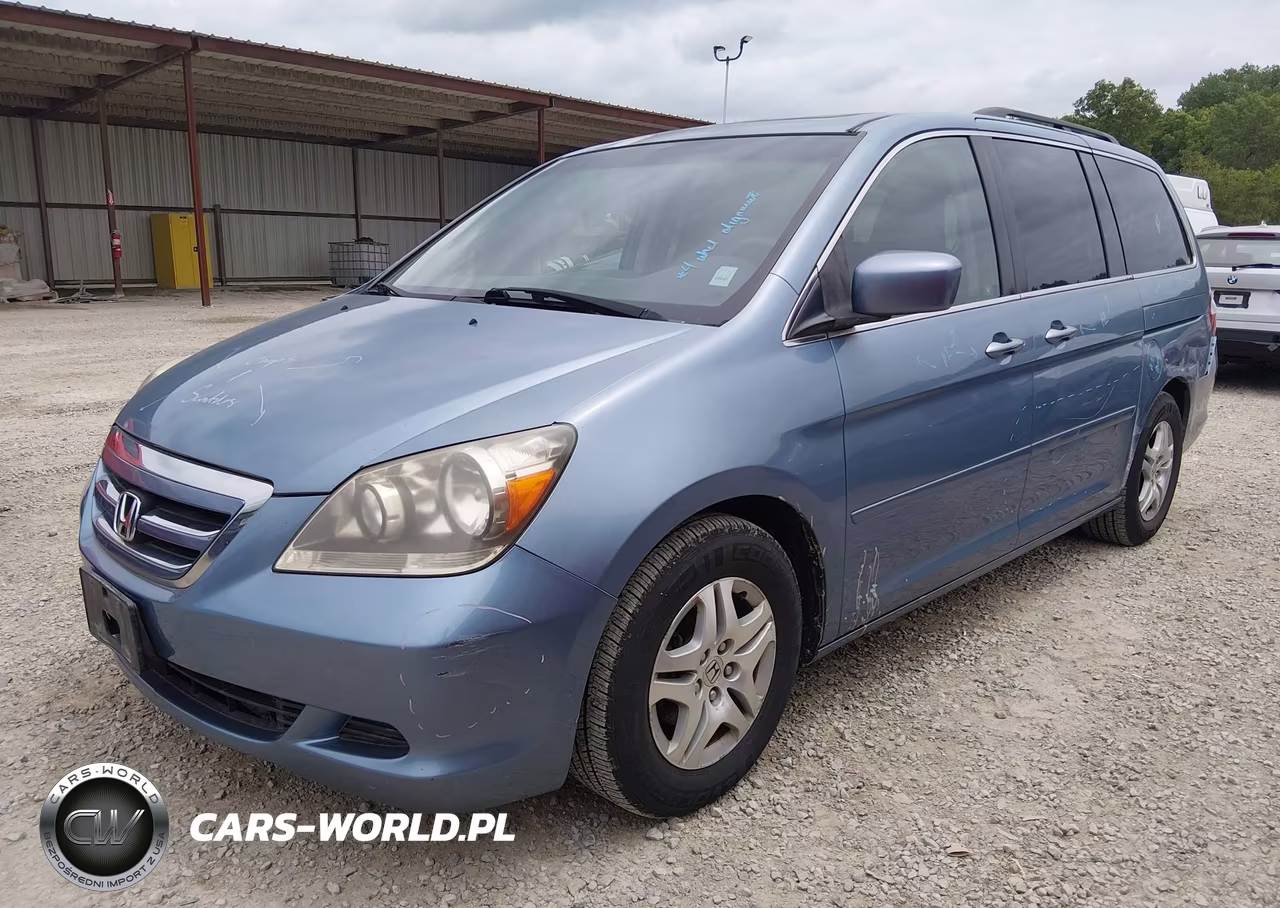 2007 Honda Odyssey Ex-L VIN:5FNRL38787B133389 - 2
